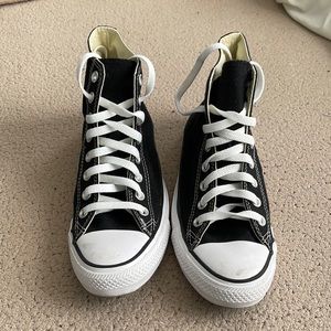 Black High Top Converse - Chuck Taylors
